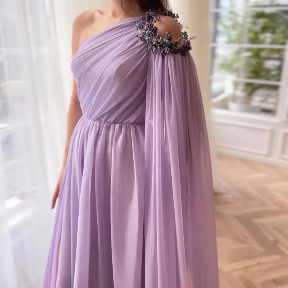 Teuta Matoshi Lady in Lavender Gown, Sz 20, Purple - Picture 3 of 8